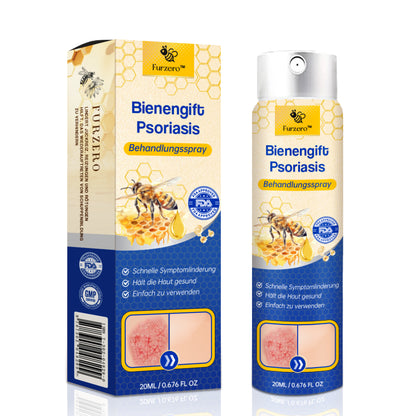 👏Furzero™ PsoriaHeal Bienengift Psoriasis Behandlungsspray(Geeignet für alle Hauttypen)