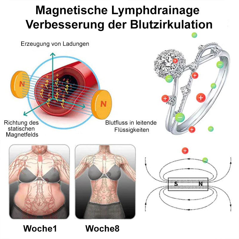 Futusly™ Lymphatische Magnettherapie Big Dipper Diamantring💎💍