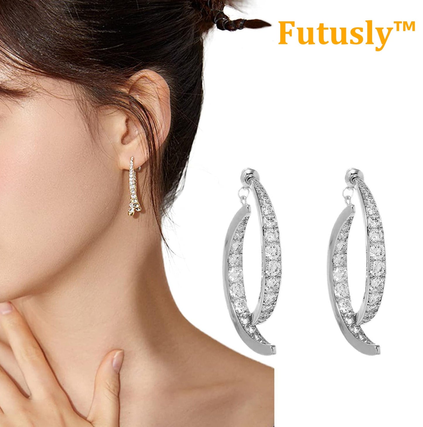 💎💎Futusly™ Elegante Lymphmagnet Ohrhaken💎